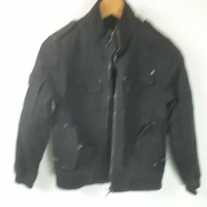 Industrie Canvas Black Jacket Sz 10 - Picture 1 of 8