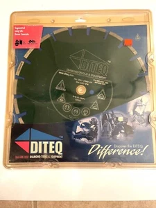 Diteq D22005 14" Saw Blade 14 x .125 x 1" 20mm LONG LIFE GREEN CONCRETE DIAMOND - Picture 1 of 5