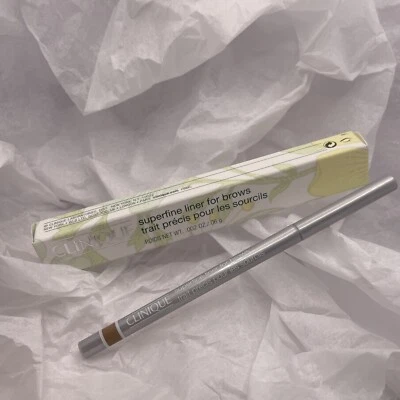 NEW Clinique superfine liner for brows-01 SOFT BLONDE-0.002 Oz/0.06 g - Image 1 of 3