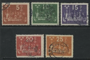 Sweden 1924 UPU values to 25 ore used - Picture 1 of 1