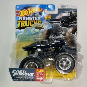 2022 Hot Wheels Monster Trucks Fast & Furious Dodge Charger R/T s#29 Truck - Picture 1 of 6