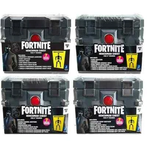 Fortnite Build Shadow Henchman Figura Conjunto de 4 Cofres - NUEVO SELLADO - Imagen 1 de 3