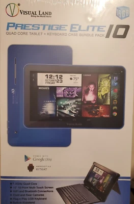 Visual Land Prestige Elite 10Q 10" QUAD CORE ANDROID TABLET BUNDLE - Image 1 of 4