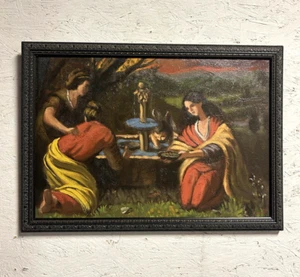 Oil Painting Original Signed & Framed "Secret Garden" by Joel Barnett 25x18in - Picture 1 of 7