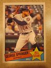 2020 TOPPS SERIES 2 85AS-37 GEORGE SPRINGER 1985 35TH ANNIVERSARY HOUSTON ASTROS