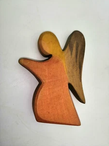 Figura de belén Ostheimer ángel 9 cm carpintería madera - Imagen 1 de 5