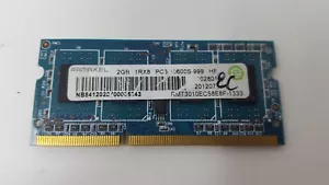 HP PAVILION G4-1350LA RAM Memory 2GB PC3-10600s DDR3 RAMAXEL RMT3010EC58E8F - Picture 1 of 7