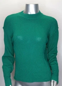 Abound Size XS Sweater Drop Shoulder Green Knit Women's New - Picture 1 of 9