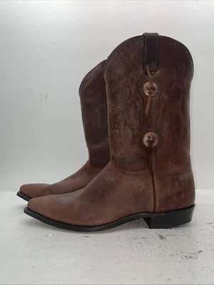 全新男式棕色 Capezio 牛仔靴。 M C 611 12 D. 10-61 保修 & 延长技术支持 — 第 1/4 张图片