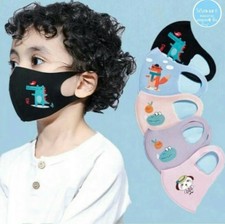 Kids Children Breathable Anti-Fog Haze Face Mouth Cover Protector Uk