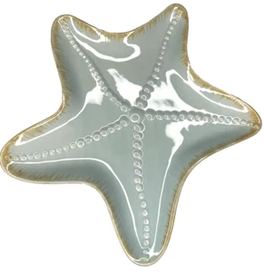 3 Stück '07 Blue Sky SeaShell Collection Star Fish Vorspeisen Teller Strand - Bild 1 von 7