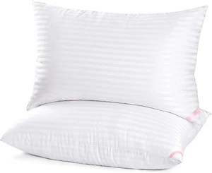 Hotel Collection Bed Pillows for Sleeping 2 Pack Queen Size,Pillows for Side An - Picture 1 of 20