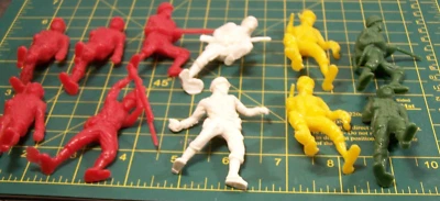 DE COLECCIÓN AÑOS 50 ONCE (11) IDEAL 60mm COLORES ESPACIALES MARINOS Foto 1 de 4