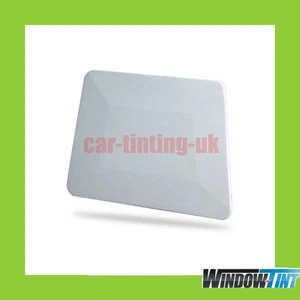 White Teflon Hard Card Squeegee - Car Window Tint Tool Tinting Tools For Film - Picture 1 of 1
