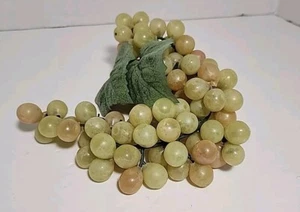 Grappolo d'uva vintage, gomma, colore verde rosa-rosso, vedi foto - Foto 1 di 7