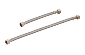 FLEXSCHLAUCH 2 x 3/8" Überwurfmutter selbstdichtend - Länge 20 cm oder 40 cm - Bild 1 von 5