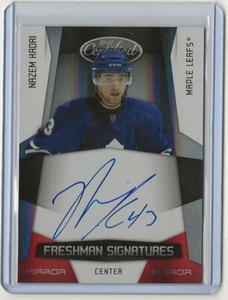 2010 2010-11 Panini Certified Mirror Red Autograph #185 Nazem Kadri 146/250 