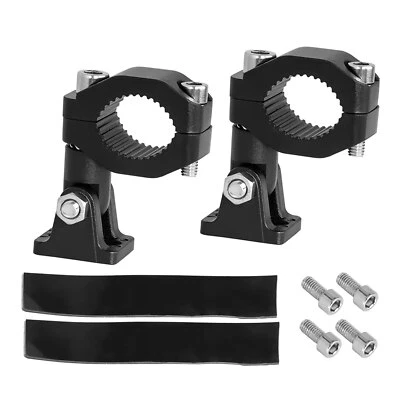 MF7857 Supporto Morsetto Faretti Fari Supplementari Moto per Tubolare 19 / 26 mm - Immagine 1 di 4
