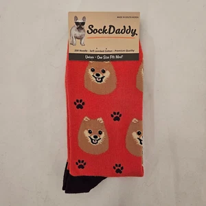 Pomeranian Hunderasse Socken Unisex Socke Papa von E&S Pets - Bild 1 von 3