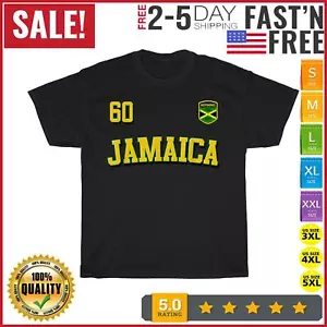 JAMAICA 60 Independence Day 1962-2022 Heritage Roots Flag T Shirt Men Women NEW - Picture 1 of 9