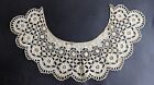 CIVIL WAR 1850’S HAND EMBROIDERED WHITE WORK COLLAR FOR DRESS