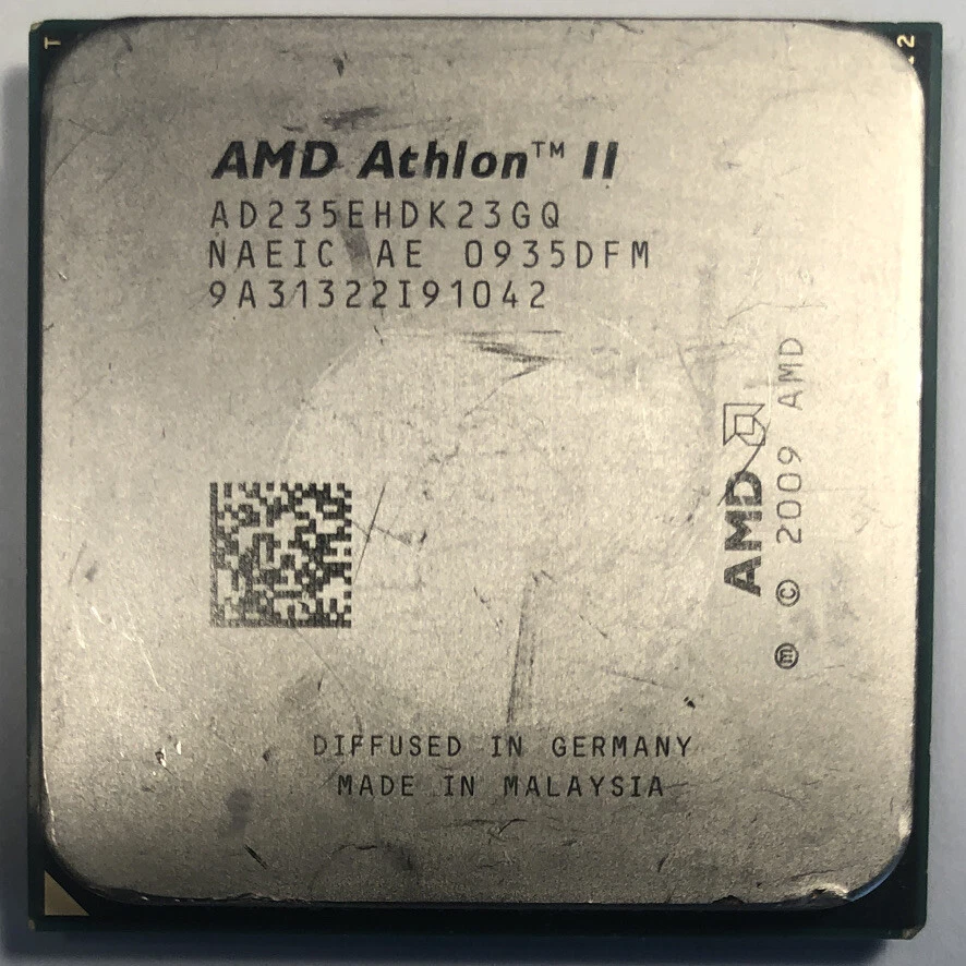 AMD Athlon II X2 235e 2.7 GHz Dual-Core AM3 AD235EHDK23GQ CPU Ships From CA - Image 1 of 2