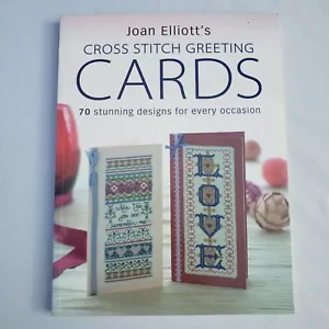 TARJETAS DE FELICITACIÓN PUNTO DE CRUZ DE JOAN ELLIOTT 70 Diseños Impresionantes - Imagen 1 de 8