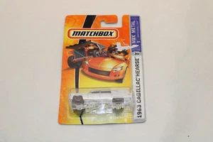 Matchbox MBX Metal 1963 Cadillac Hearse #30 White - Picture 1 of 4