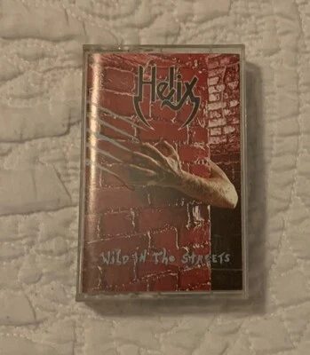 Helix Wild In The Streets Cassette Tape Play Tested December 2023 - Image 1 of 4