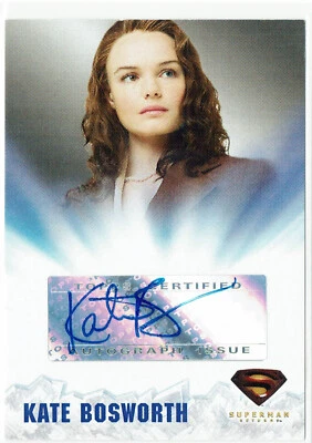 Superman Returns Topps 2006 Auto Autograph Kate Bosworth as Lois Lane - Image 1 of 3