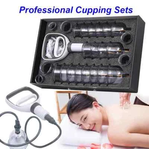12/20/24Cans Vacuum Acupuncture Cupping Anti-cellulite Physiotherapy Traditional - Picture 1 of 16