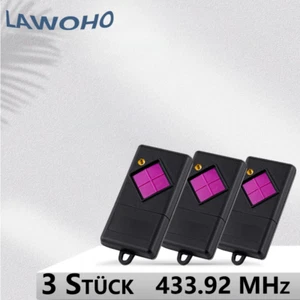 3 Stück Handsender Ersatz  für Dickert 1-Kanal 433,92 MHz MAHS433-01 MAHS 433MHz - Bild 1 von 8