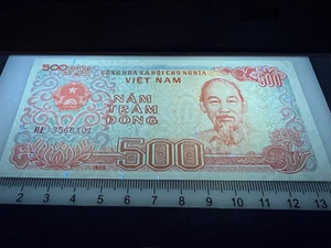 Vietnam 500 Dong Banknote World Paper Money Uncirculated Currency Vietnamese - Picture 1 of 4