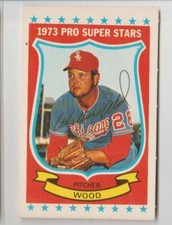Wilbur Wood Jr. 1973 Kellogg's Pro Super Stars Chicago White Sox baseball Card