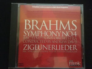 BBC Music Brahms Symphony Nummer 4 Andrew Davis Zigeunerlieder Stefan Parkman - Bild 1 von 2