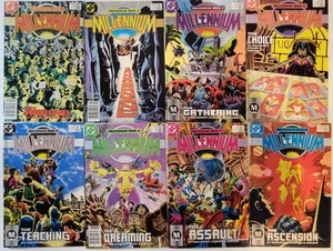 Millennium Comic Lot (8) #1-8 VF+ VF Complete Series 1987 DC Joe Staton - Picture 1 of 17