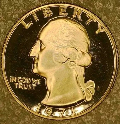 🔥RARE!!! BU DCAM 1971-S WASHINGTON QUARTER DDO (Earlobe)/ DDR & RPM VARIETY - Image 1 of 4