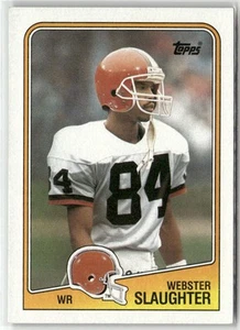 1988 TOPPS #89 WEBSTER SLAUGHTER CLEVELAND BROWNS RC - Picture 1 of 2