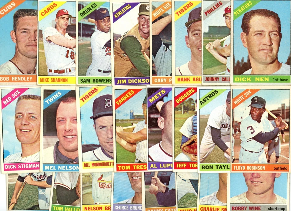 1966年托普斯棒球35卡套装(DE) — 第 1/1 张图片