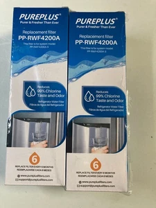 PUREPLUS PP-RWF4200A Water Filter No.6 Replacement Pack of 2 New in Wrapper  - Picture 1 of 2