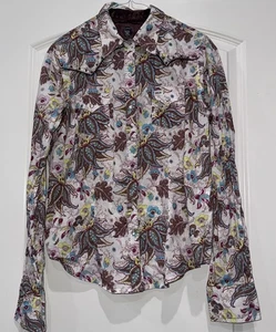 Twenty X Tailored Fit Western Langarmshirt Damen Größe Large Druckknopf 6428 - Bild 1 von 13