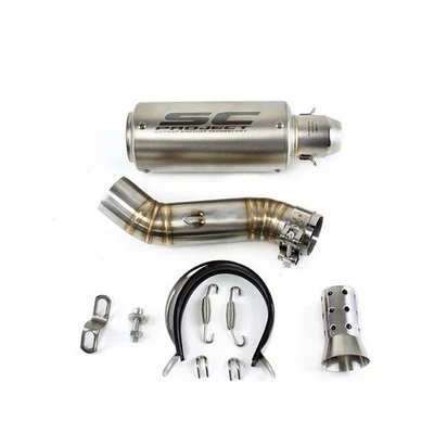 CBR500R 2016-2025 for Honda CB500F CB500X Exhaust Mid Tail Pipe Slip on Muffler - Image 1 of 4