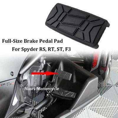 2010-2016 Full-Size Brake Pedal Pad New For Can-Am Spyder RS RS-S Spyder RT RT-S — 第 1/4 张图片