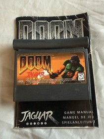 Doom with Manual Atari Jaguar