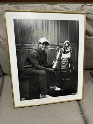 RORY MCILROY 2014 BRITISH OPEN подписанный 16 x 20 UDA COA Liverpool GRAND SLAM #/25!! - Изображение 1 из 4