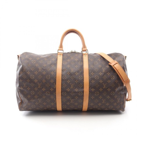 LOUIS VUITTON（LV） Borsa Louis Vuitton Keepol Bandri?re 55 Monogram Boston rivestita tela pelle r Df