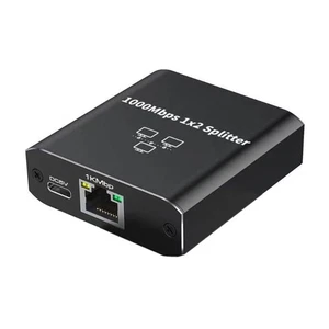User Friendly RJ45 Ethernet Splitter For Effortless Networking Resource Sharing - Photo 1/8