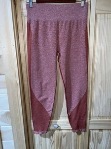 PINK By Victoria’s Secret Rust Orange Seamless Leggings Size Large - Picture 1 of 13