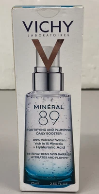 Potenciador diario fortificante y rellenante Vichy Mineral 89 75 ml/2,53 oz. - Exp 2026 Foto 1 de 4