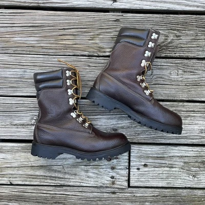 VTG Timberland Leather OG 1990s Iditarod 40 Below Tupac Super Boots 10  USA Made - Image 1 of 4